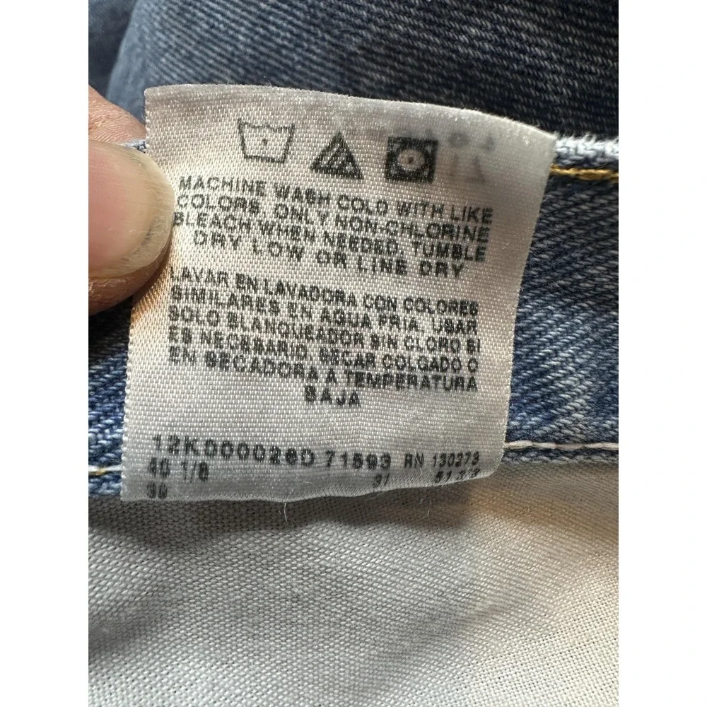 Wrangler Jeans Mens 38x30 (36x30) Light Wash Relaxed Fit Blue Denim Pants‎